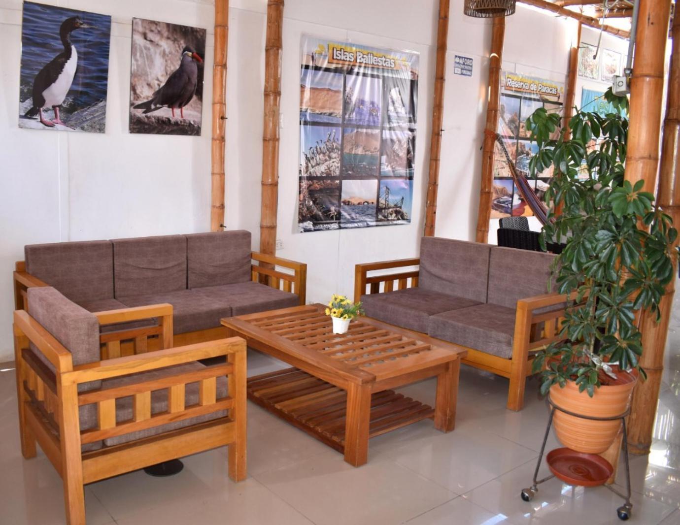 Hospedaje El Buen Samaritano Paracas Luaran gambar